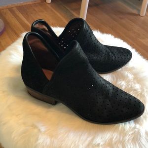Lucky Brand eyelet booties